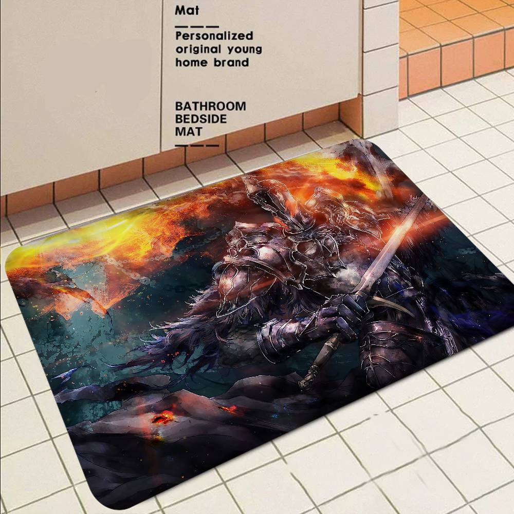 DARK SOULS Adventure Game Floor Mat INS Style Soft Bedroom Floor House Laundry Room Mat Anti-skid Household Carpets