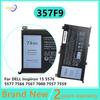 00GFJ6 Аккумулятор для ноутбука Для DELL Inspiron 15 7000 5576 7559 5577 7557 7566 7567 P57F P65F 357F9 11.1V 74WH