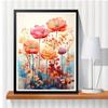 DIY Diamond Painting Long Flowers Cross Stitch Kit Mosaic Art Diamond Painting Full Circle/Square Diamond Home Decoration