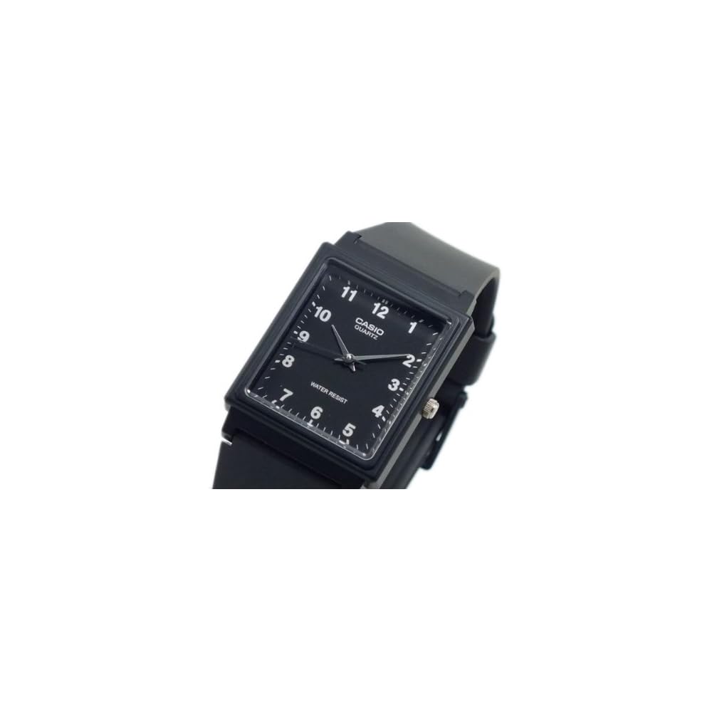 Casio Кварцевые часы MQ27-1B Черные Аналоговый дизайн Водонепроницаемые Мужские часы