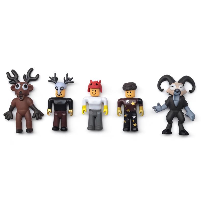 5-15 шт./набор  99 Ночей в Лесу Фигурка Олень Сова Коза Фигурка Настольная Модель Украшения Игрушки Фанаты Рождественские Подарки