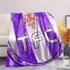 Toulouse Football Club  Print Flannel Blanket, High quality Comfortable for All Seasons, Home Decor, Warmth and Comfort