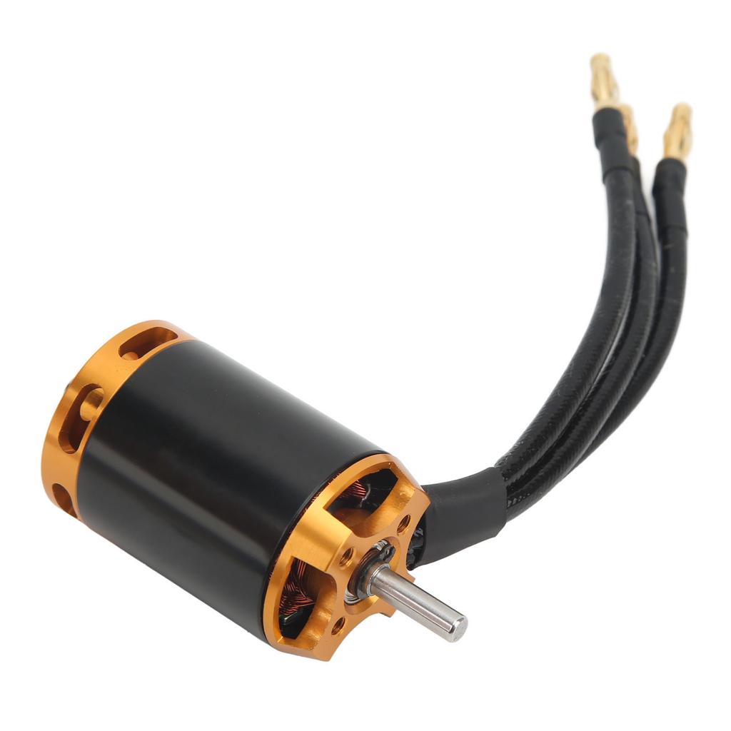 RC Boat Brushless Motor Water Cooling 22800KV 12N8P Structure Aluminum Alloy Copper RC Brushless