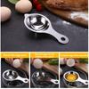 Stainless Steel Egg White Yolk Separator Tool Baking Accessories Kitchen Tool Egg Divider Baking Cooking Hand Egg Gadget