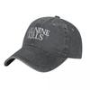 Ice Nine Kills Baseball Caps Snapback Denim Fabric Hats Adjustable Casquette Streetwear Baseball Cowboy Hat for Unisex Women