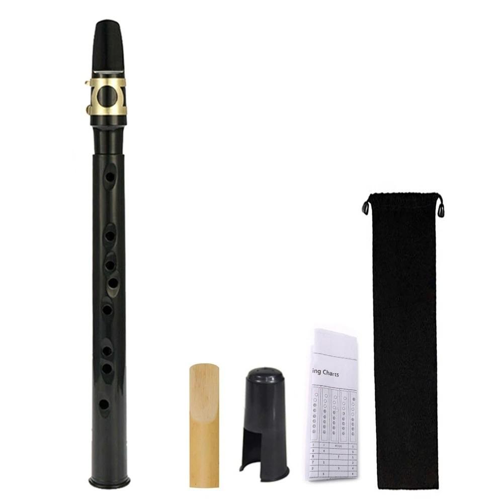 8-Hole Pocket Saxophone Lightweight Professional Saxophone Woodwind Instrument Stage Performance
