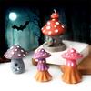 3D Creative Mushroom House Silicone Candle Mold DIY Creepy Mushroom Halloween Mold Perfect Aroma Candles Gypsum Crafts