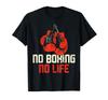 Боксерские перчатки Винтажная футболка No Boxing No Life