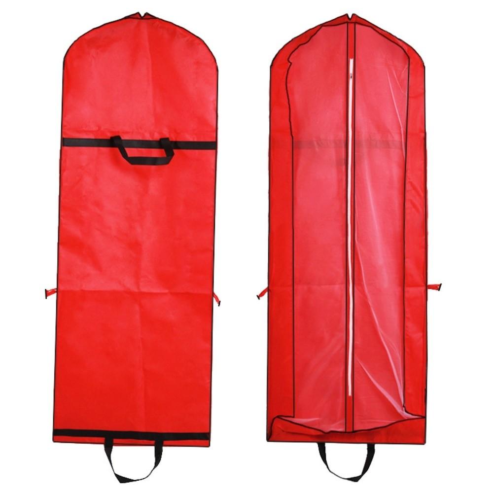 Hanging Design Wedding Dress Cover Zipper Foldable Clothes Storage Bag Travel Bag