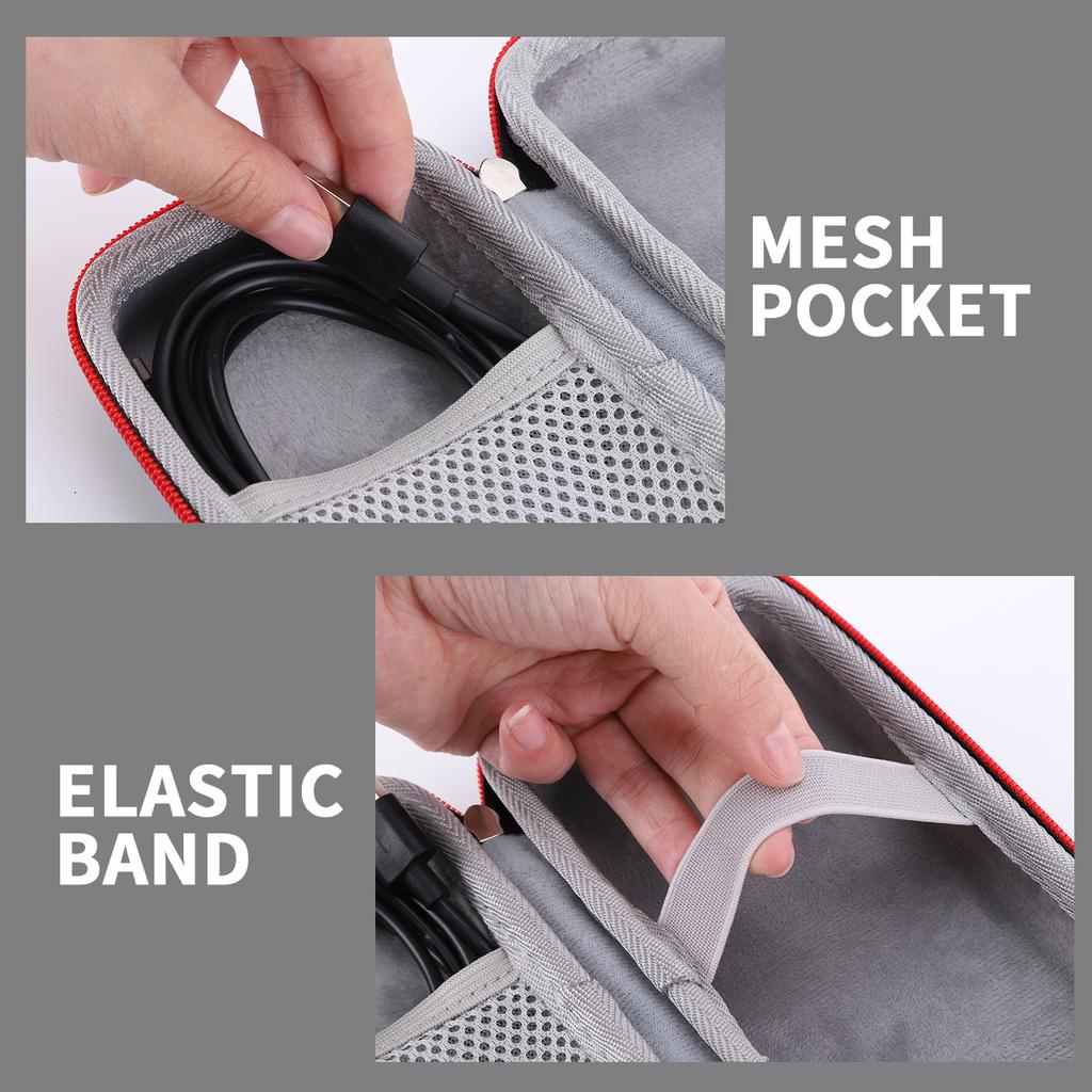 Hard Carrying Case for Anbernic RG35XX H/RG353M Shockproof Retro Game Travel Storage Bag Protective Case Cover Accessories