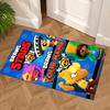 Supercell Customizable Name Area Rug Perfect for Dining Room Kitchen Decorate room Bedrooms Antislip Carpet Anime Office Decor