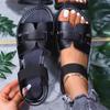 Fashion 2025 New Women Breathable Flat Sandals Summer Roman Casual Greek Style Shoes Comfortable Beach Slippers Women Slides Women