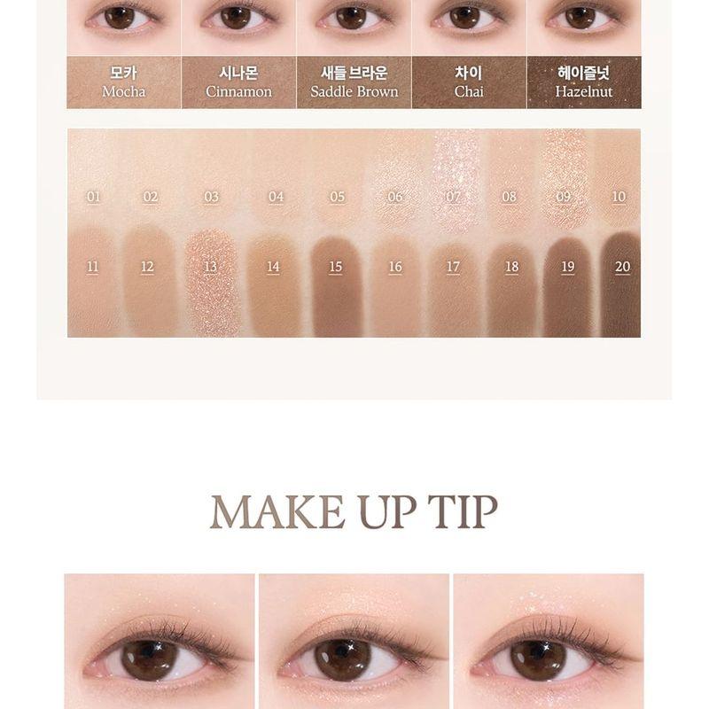 DASIQUE Палетка теней Mood Color Atelier Collection - 4 цвета