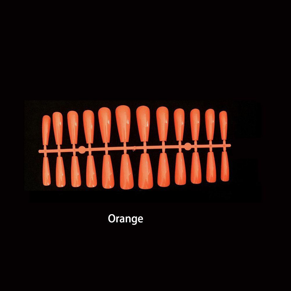 24 шт./набор художественных маникюрных накладных ногтей с полным покрытием, накладные ногти в форме балерины, накладные ногти в форме гроба