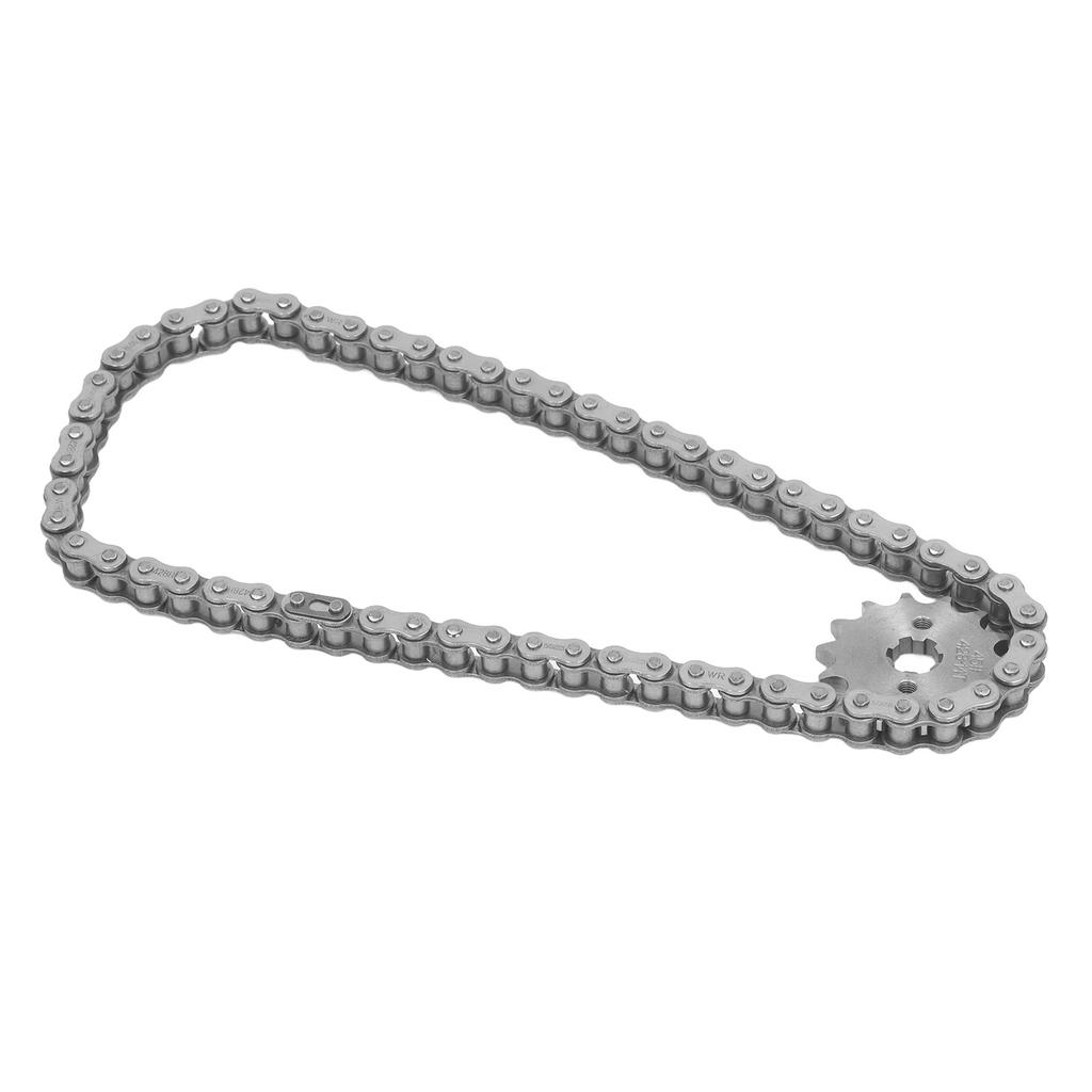 Комплект звездочек цепи 428 Стальная передняя моторная звездочка 14T с 60 звеньями приводной цепи для мотоциклов и скутеров 50cc 70cc 90cc 110cc