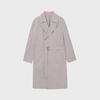 Mind Bridge Men’s Double Over Long Trench Coat MXCA2101