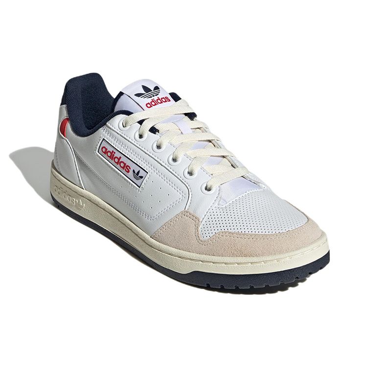 Adidas Originals Ny 90 Lightweight Durable Non-Slip Low-Top Skate Shoes Unisex Sneakers White Blue GY9975