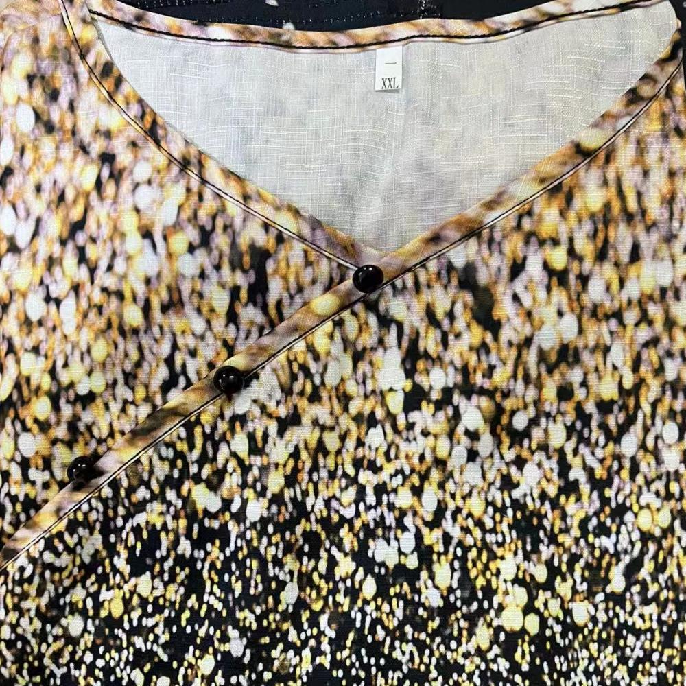 QICED Женская мода лето весна однотонный принт короткий рукав подтяжки брюки костюмы