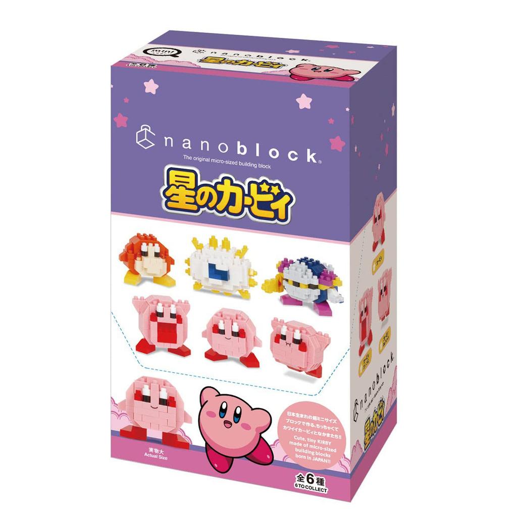 Kawada Nano Block Mini Nano Kirby of the Stars BOX Product 1BOX 6 6 Types In Total (BOX) NBMC_29S = Pieces,