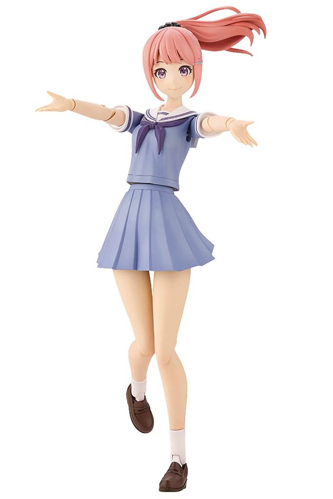 Kotobukiya Сосэй Сёдзётэй: Мадока Юки (Летняя форма старшей школы Тохо) Пластиковая модель Dream Style Milky Marine, цветная, JK022