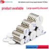 Круглые магниты из неодимового железа и бора с клеевым слоем для DIY, холодильника и магнитных листов