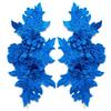 Heavy Lace Lace Applique Colorful Floral Embroidery Trim 3D Embroidered Patch  Clothing Sewing