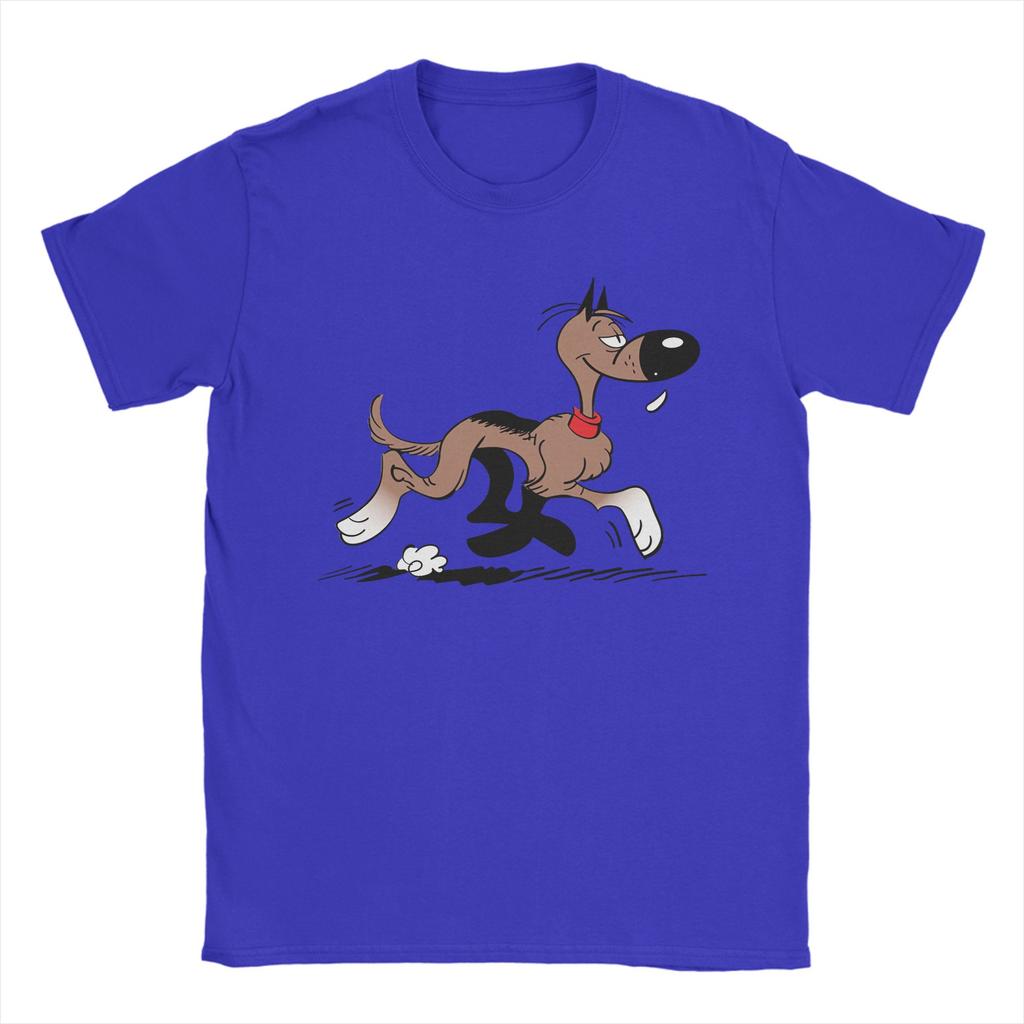Мужская футболка Lucky Luke с Рантапланом Мультяшная 100% Хлопок Одежда Модная Футболка с Коротким Рукавом и Круглым Вырезом Футболки Большого Размера