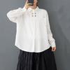 Long Sleeve Oversized Shirts & Blouses for Blouse Casual Loose Spring Summer Tops Women Button Up Shirt
