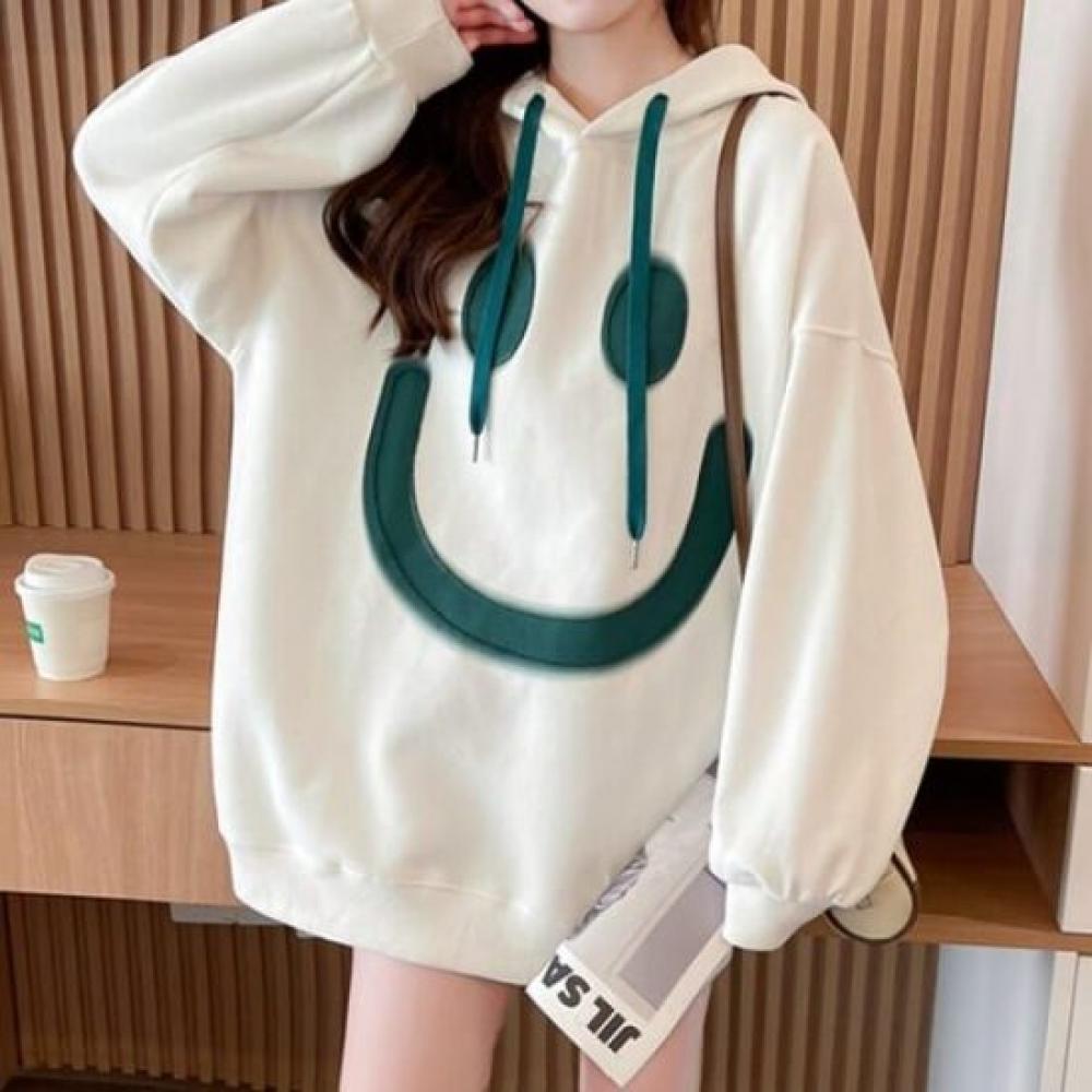 Navava Men Casual Loose Fit Long Sleeve Hoodie Sweatshirt Nt2109