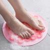 Bath Brush Silicone Foot Wash Mat Exfoliating Shower Massage Scraper Non-slip Back Massage Tool Body Cleaning Bathing Mat
