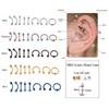 8Pcs Mixed Style Lip Tongue Eyebrow Nose Ring Barbell Body Piercing Jewelry