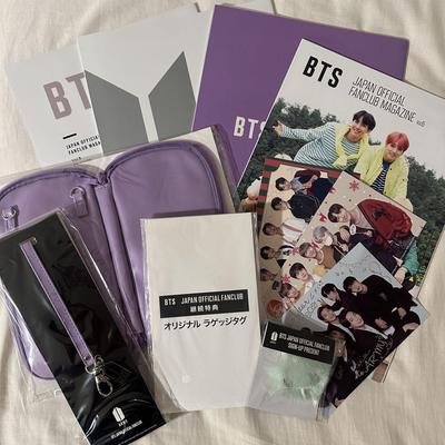 [Б/У] Журнал фан-клуба BTS Преимущества членства Преимущества продления