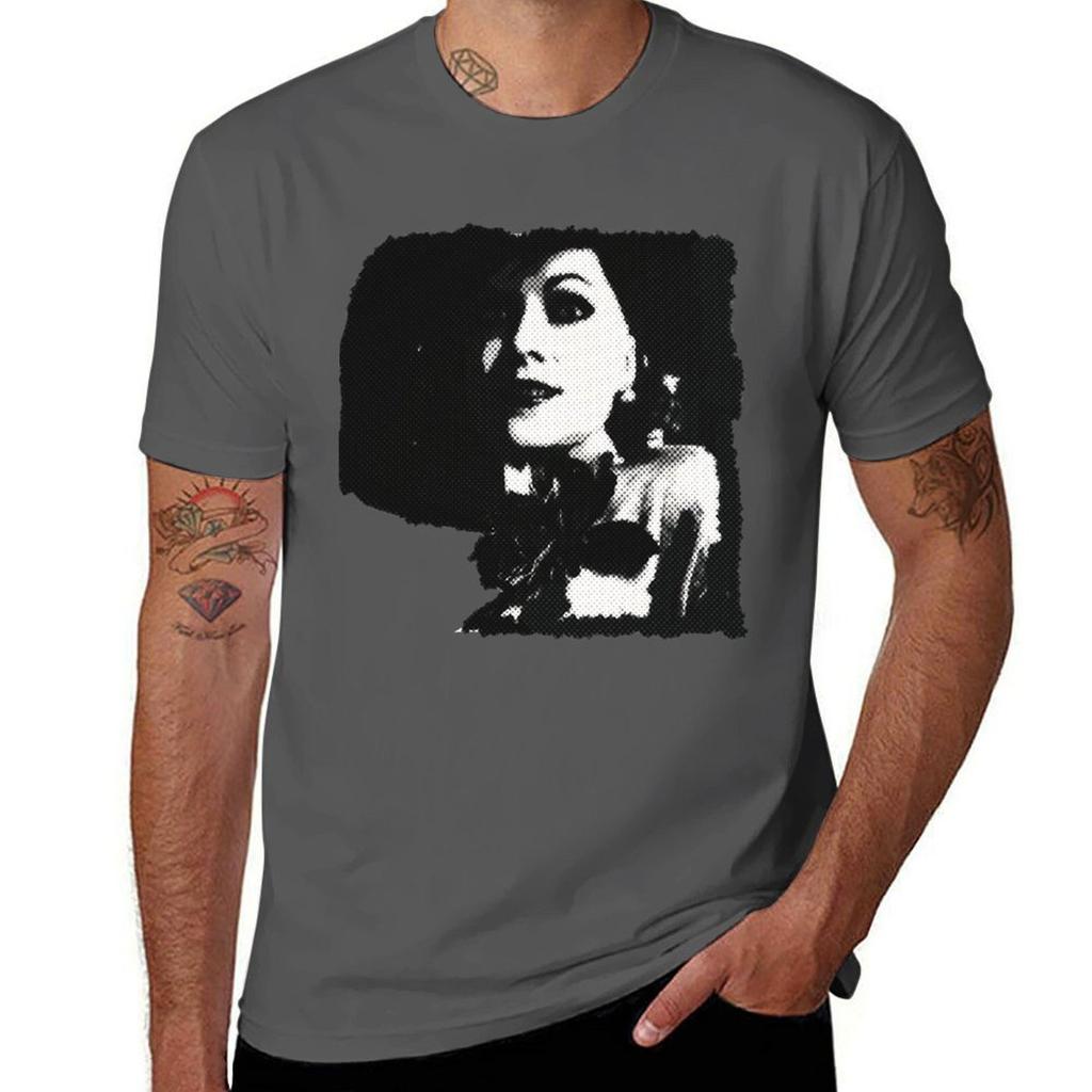 Funny Gifts For Lady Dimitrescu Retro Vintage TShirt Big Size Daily Wear TShirt