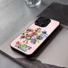 A-Dandys B-World Чехол для телефона для IPhone 17 Air 16 E Pro Max 15 14 13 Mini 12 Pro 11 Max Plus Черная стеклянная крышка