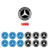 CRY1 10/20pcs 14mm Replacement Car Key Badge Stickers Emblem Auto Key Decoration For Mercedes Benz A B C E R G Class AMG W124 W169