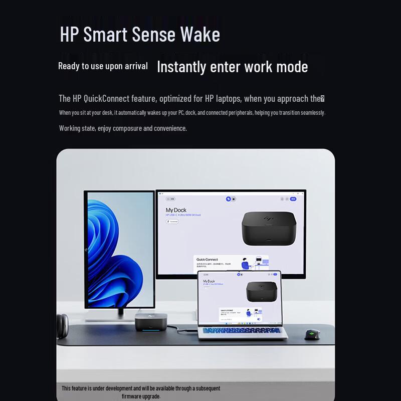 HP G6 100W Type-C Triple 4K Display Docking Station