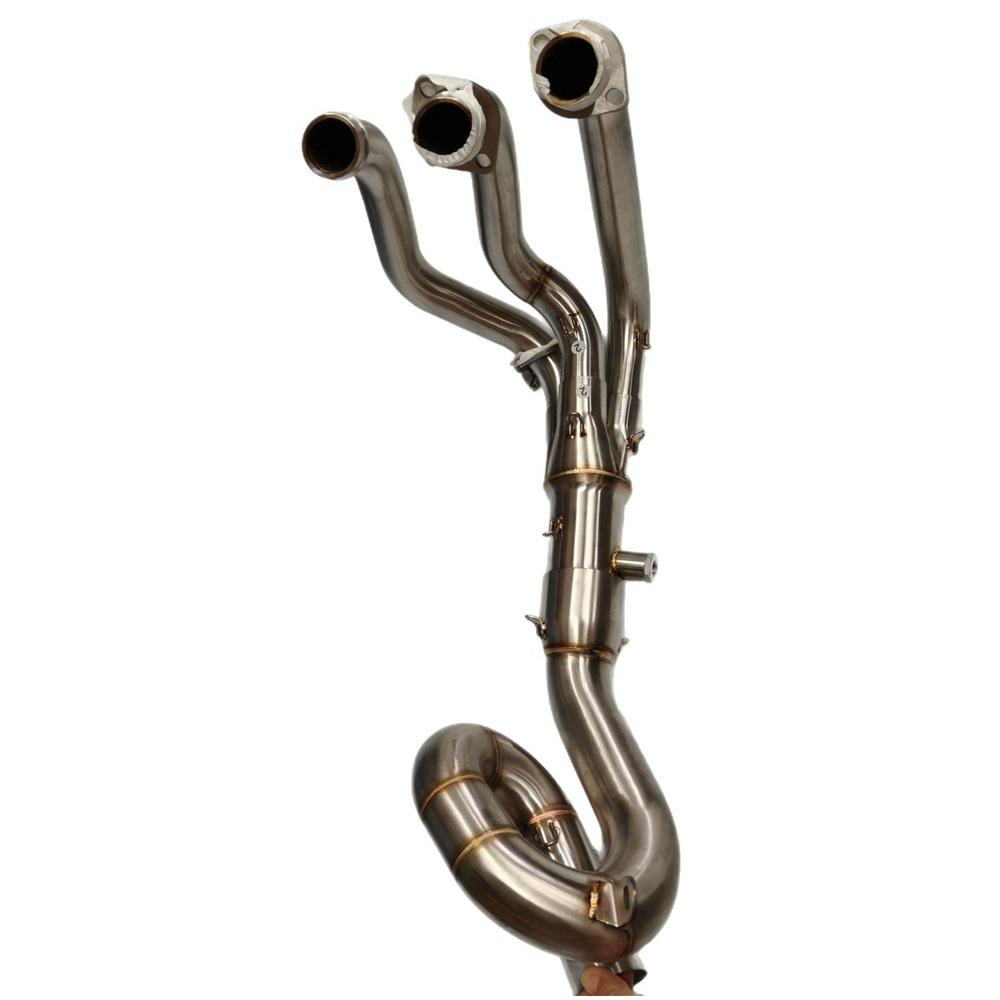For Yamaha XSR 900 FZ09 MT MT09 MT-09 FZ-09 XSR900 2015-2020 Full System Front Link Motorcycle Exhaust Pipe 51mm Escape Moto