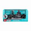 Bburago 1/24 Scale Mercedes-AMG Petronas F1 Team W14 (2023) E-Performance No. 44 with L. Hamilton Figure (Window Box) - Finished Model (BUR28037H)