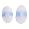 30 Pieces Water Proof Ear Covers Clear Skin Friendly Silicone Ear Stickers with Cotton Ball for