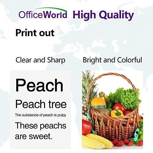 Cartouche d'encre - OfficeWorld - 603 XL - Compatible Epson - Pack de 4 - Grande capacité