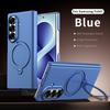 Luxury Magnetic Stand Phone Case for Samsung Galaxy Z Fold 8 7 6 5 4 3 Lens Protection Shockproof Protective Cover