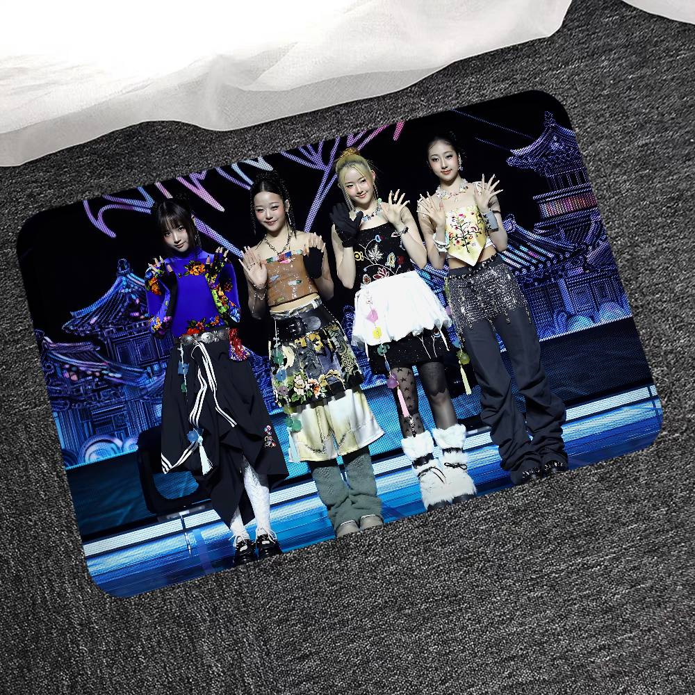 Kpop VVUP Door Mat Nordic Style Bedroom Living Room Doormat Home Balcony Anti-Slip Alfombra