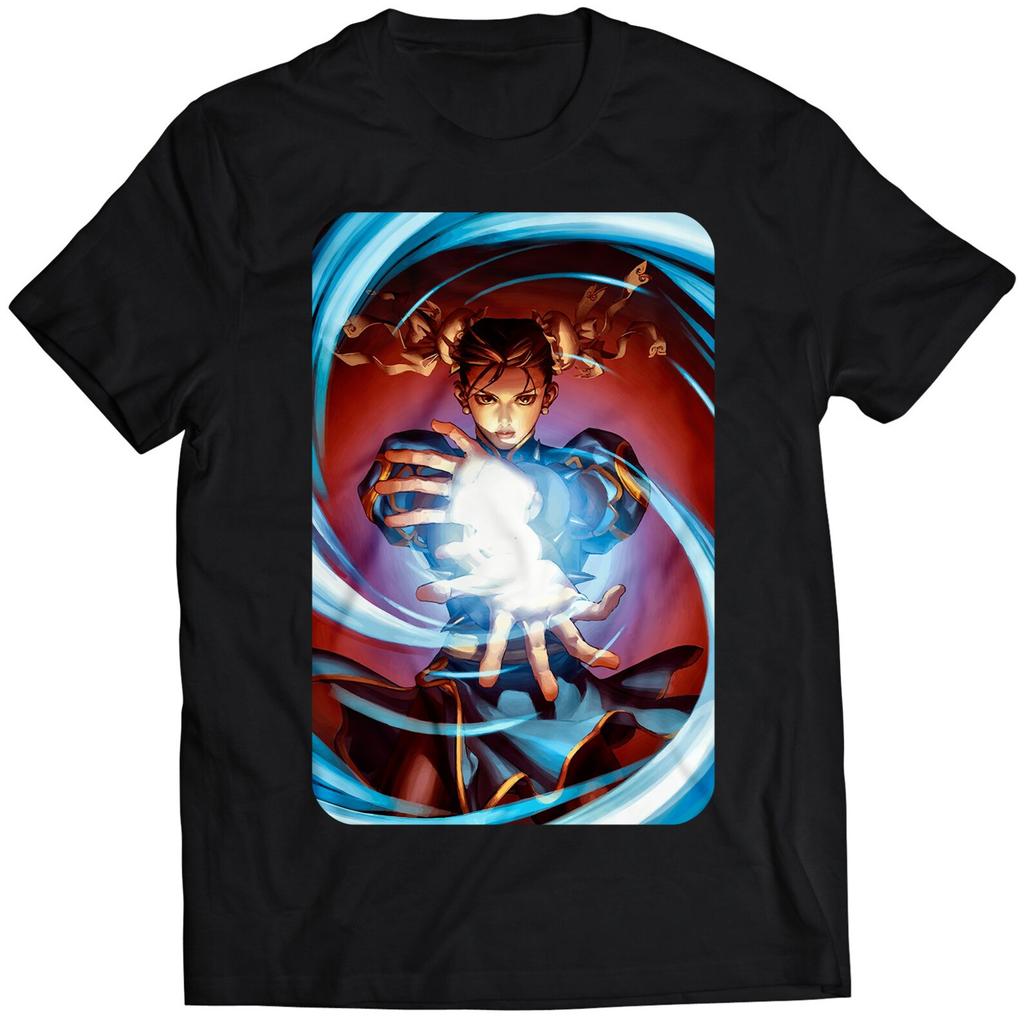 Chun Li Street Fighting Comic Premium Unisex T-shirt (Vectorized Design)
