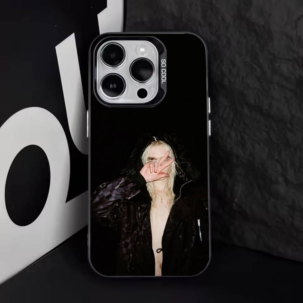 Singer 2hollis Albums Cool Phone Case For iPhone 17,16,15,14,13,12,11,Pro,XS,Max,Plus,Mini,SE4,E IMD Matte Black