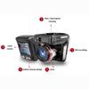 XK Ka Ku Laser G-SENSOR Скорость Направление Время 1200 Вт WDR 2.3" Автомобильный видеорегистратор Радар-детектор 2 в 1 Автомобильный детектор Камера Full HD 1080P