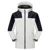 Men's Waterproof Jacket Rain Coat Windbreaker Hooded for Outdoor Hiking Climbing Traveling