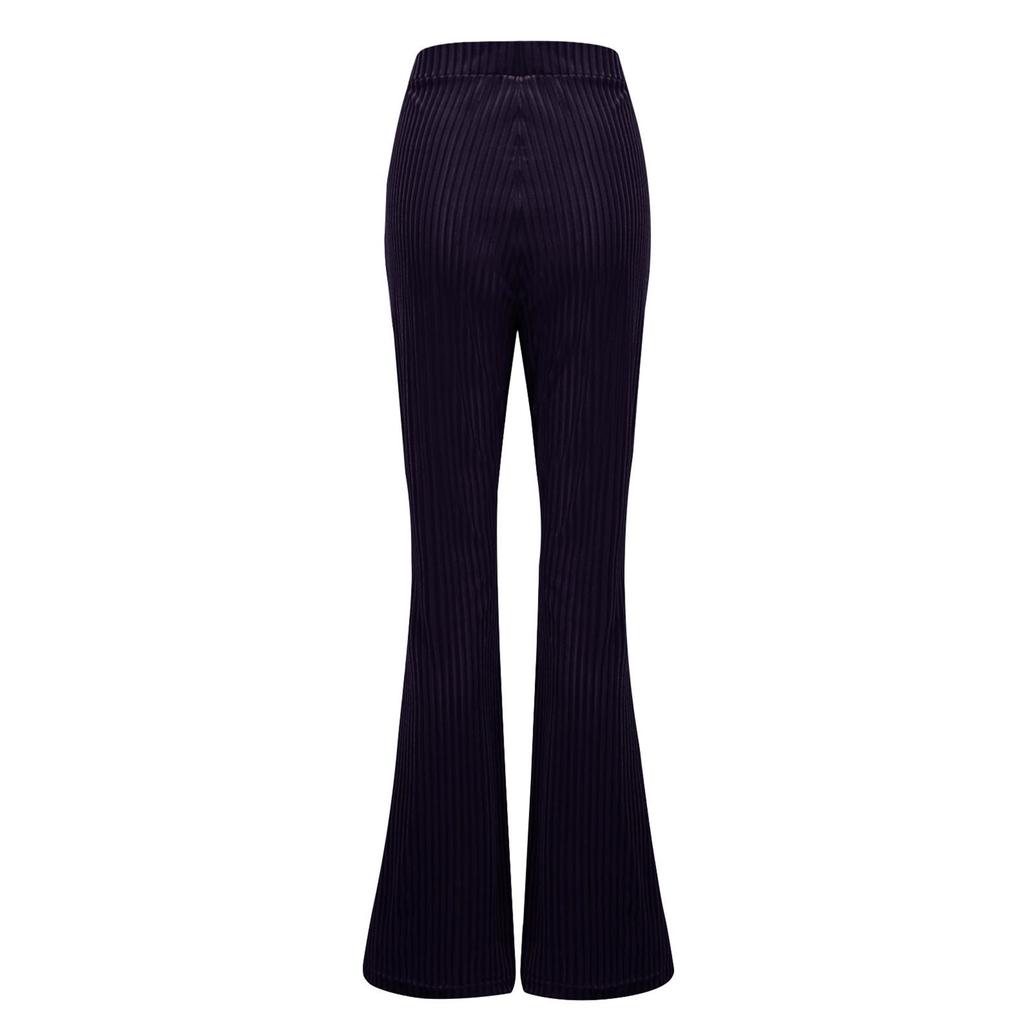 Женские повседневные модные однотонные повседневные брюки, облегающие брюки