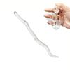 Transparent Fake Snake Prank Toy Soft Rubber Snake-Shaped Ornament  April Fools Day