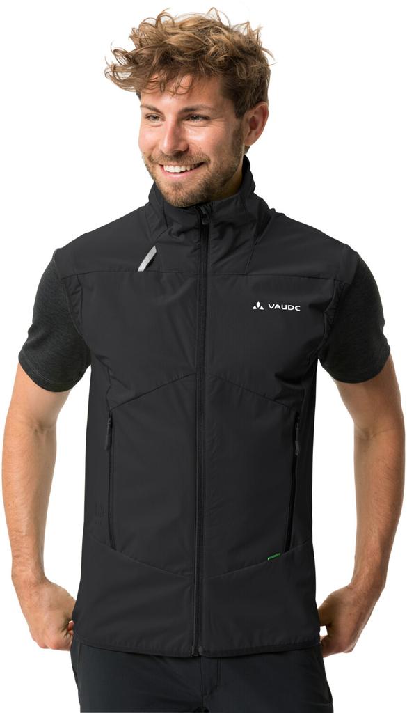 VAUDE Мужская куртка Scopi Vest черного цвета