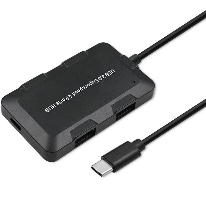 Qoltec Hub Adapter USB-C 3.1 3in1 | USB 3.0 | VGA | USB-C 3.1 PD 92W